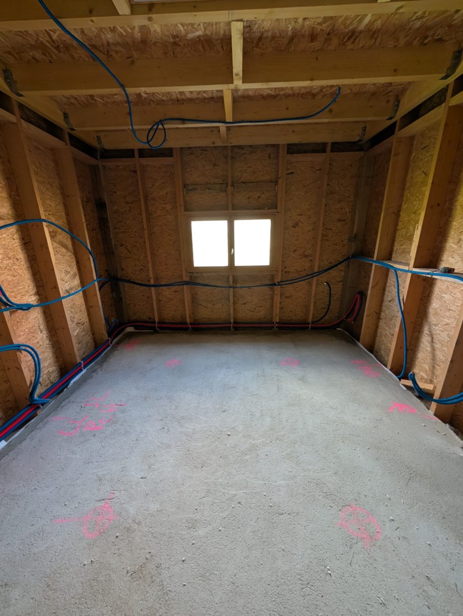 Installation des réseaux électrique