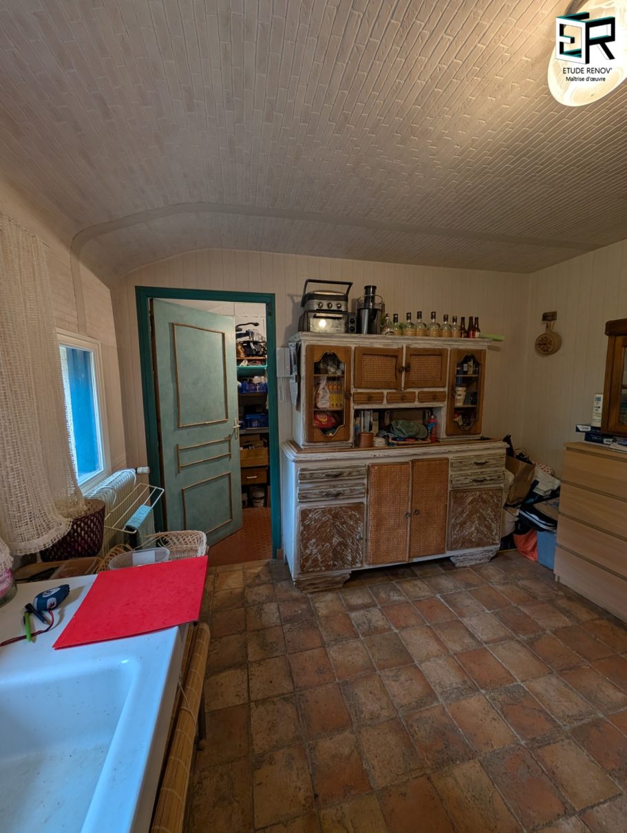 Arrière cuisine avant
