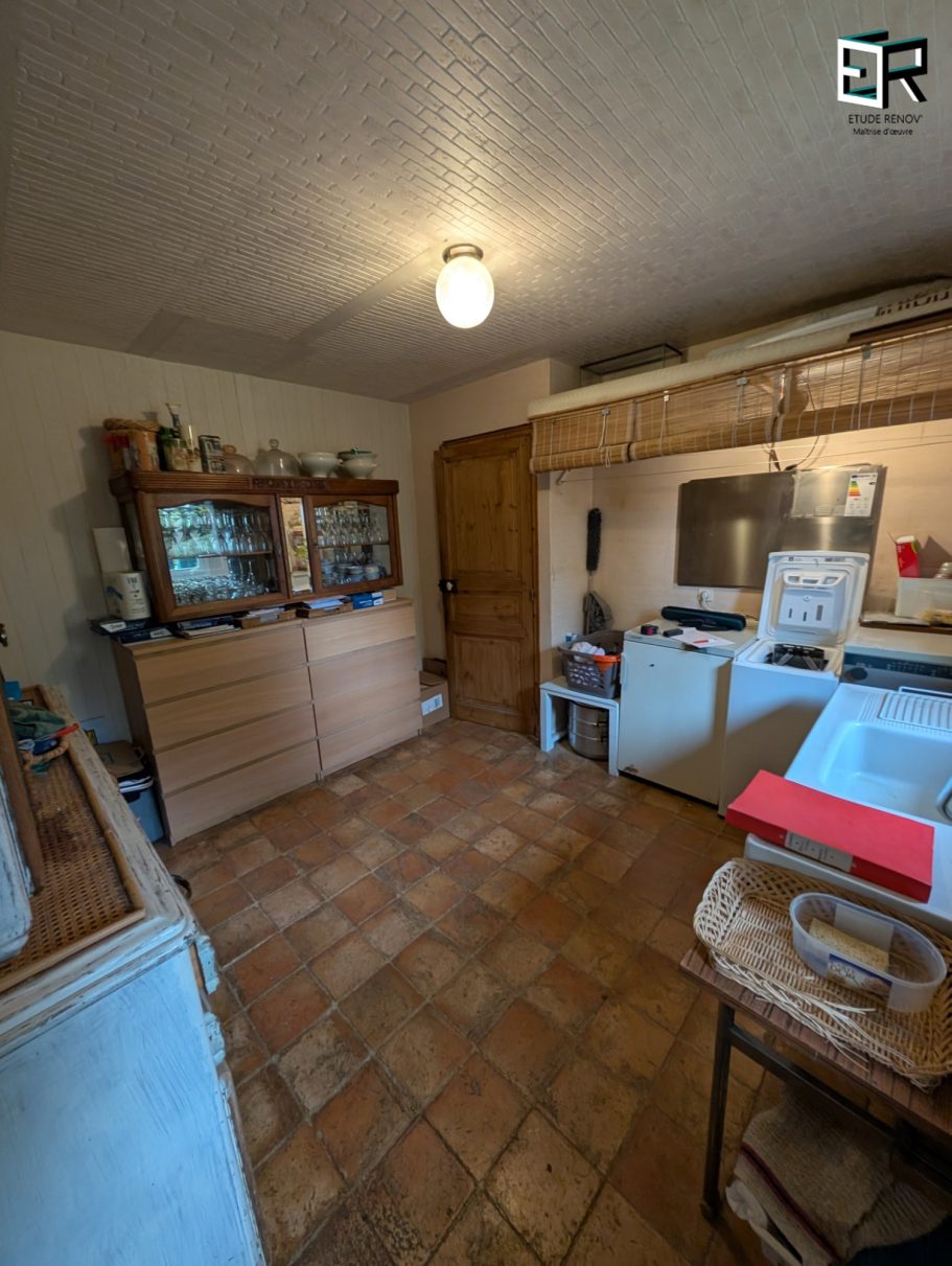 Arrière cuisine avant