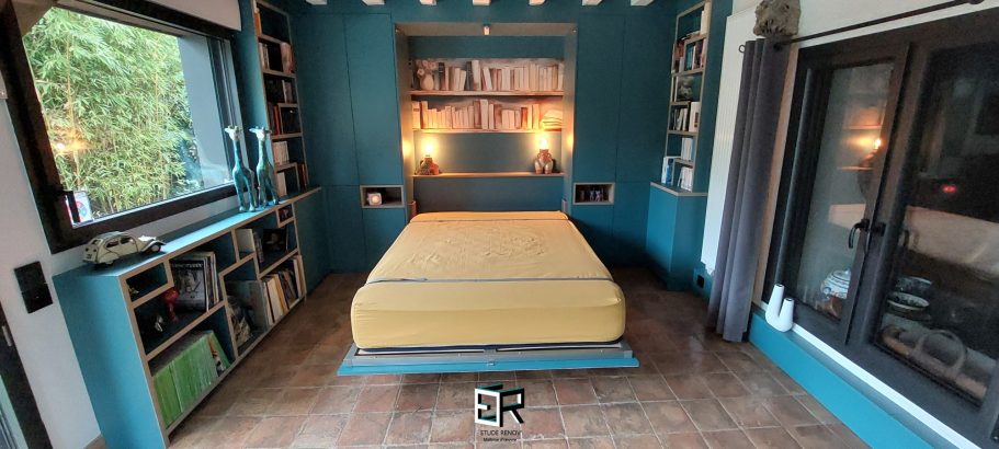Salon / chambre après
